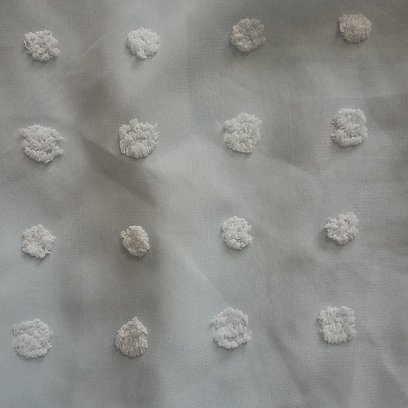 Anthropologie Sunday In Brooklyn Textured Dot Iza Blouse SzXS - Picture 7 of 7